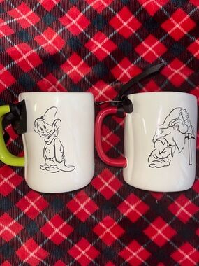 NWT Rae Dunn Disney Princess series, Grumpy mug, #181, coffee cup mug and dopey